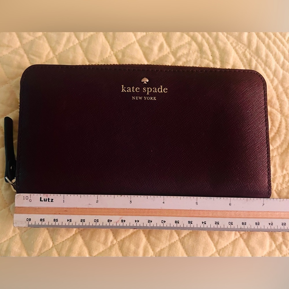 Kate Spade Leather Zip Around Wallet
